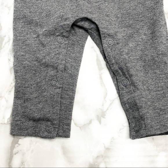 First impressions grey king sleeve body suit 3-6 M - Picture 3 of 4